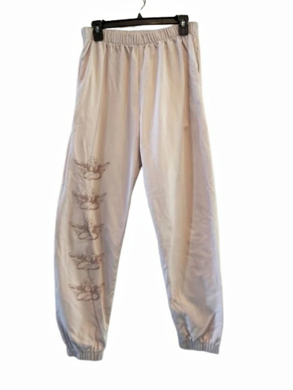 Boys Lie Polar Pink Kimmy Pant Graphic Joggers Pink Medium Like New